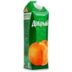 Сок Добрый Апельсин 1л (12 шт/уп)