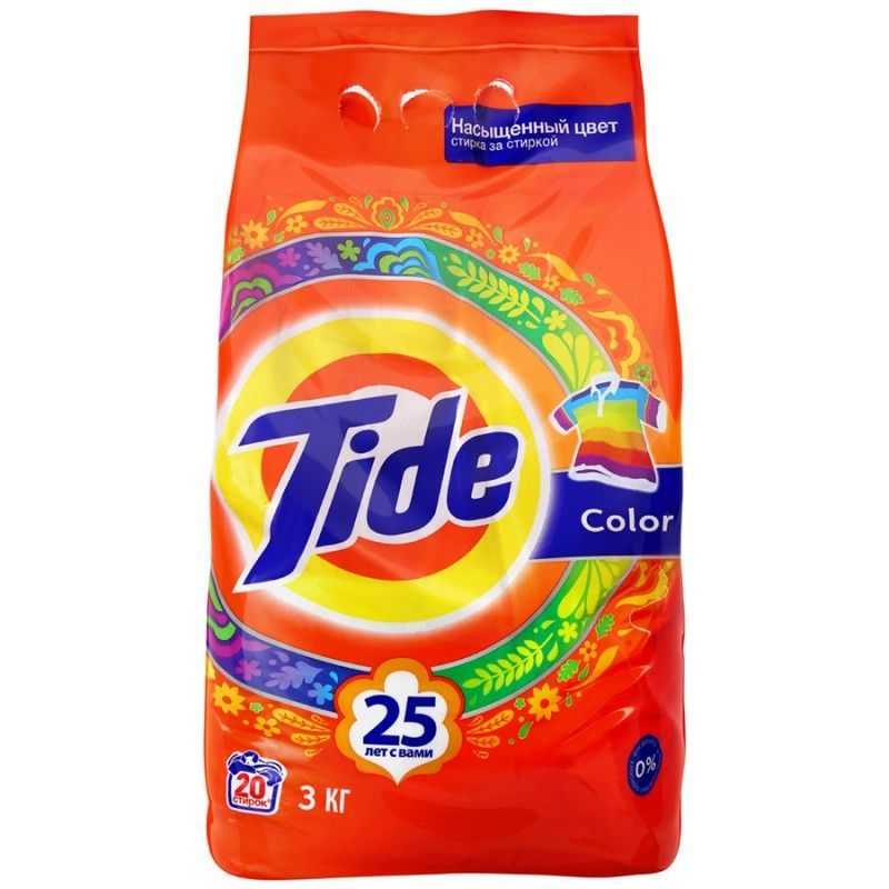 Порошок стиральный Tide автомат 3кг "Color Автомат"