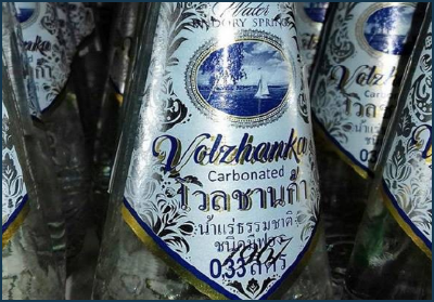 Минеральная вода «Волжанка» появилась на прилавках супермаркетов Таиланда