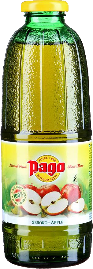 Сок Pago Яблоко 0,75л стекло (6 шт/уп)