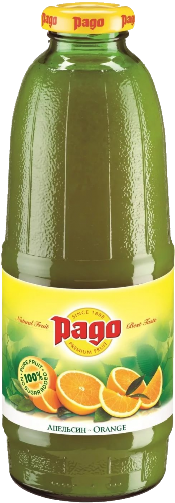 Сок Pago Апельсин 0,75л стекло (6 шт/уп)