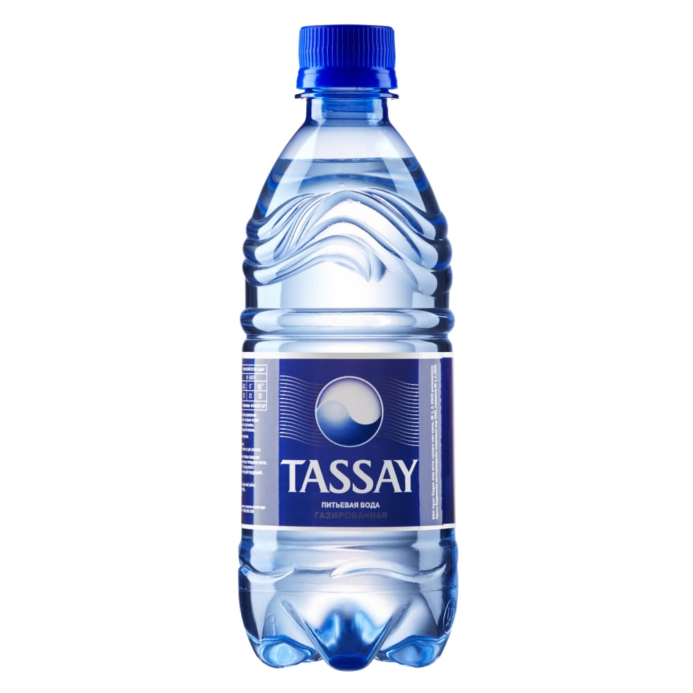 Вода Природная минеральная "TASSAY" (Тассай) 0,5л газ пэт (12 шт/уп) Арт. УТ000