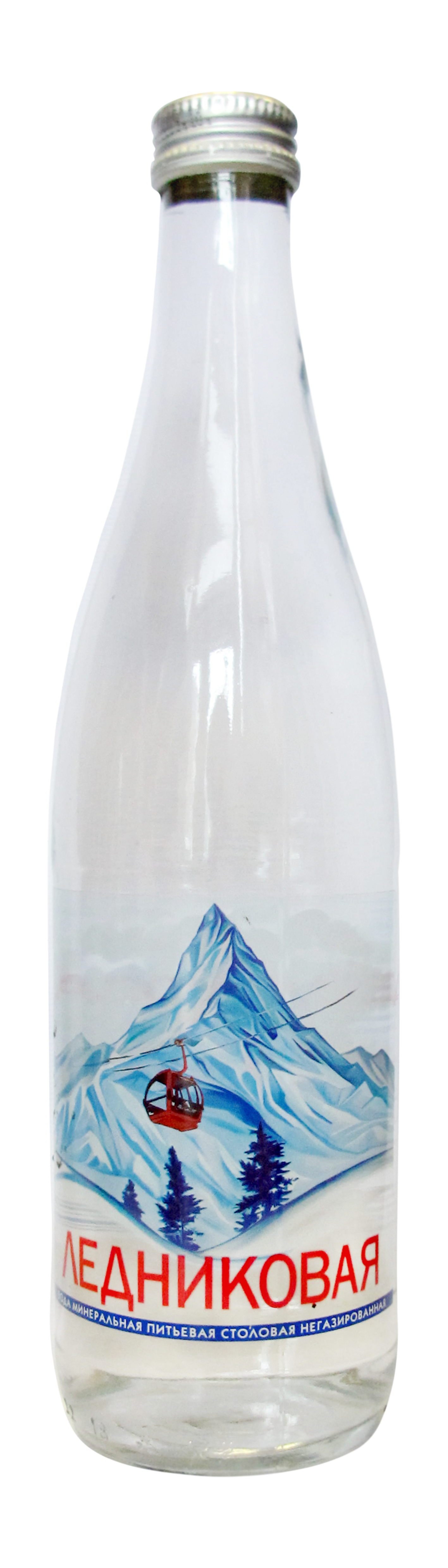 Вода "Ледниковая" 0,5 без/газ стекло (20 уп/уп)