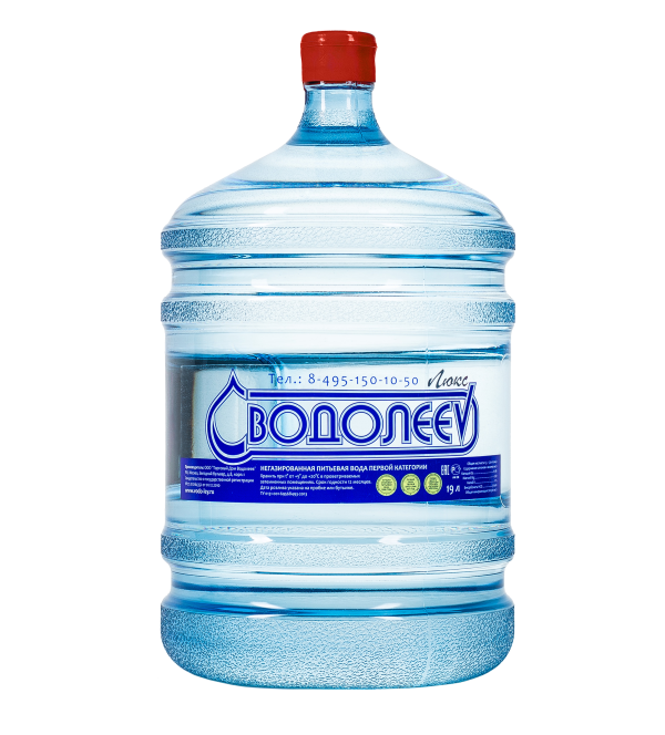Вода "Водолеев Люкс" 19 литров