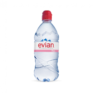 Evian 0,75л негаз, пэт, спортлок (12 бут/уп) (Эвиан)
