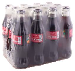 Кока Кола (Coca Cola), 0.33л, стекло, 12 шт/уп
