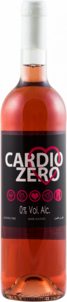 Безалкогольное вино "Cardio Zero - Rose" Сухое, Розовое 0,75л, стекло (6 шт/уп)