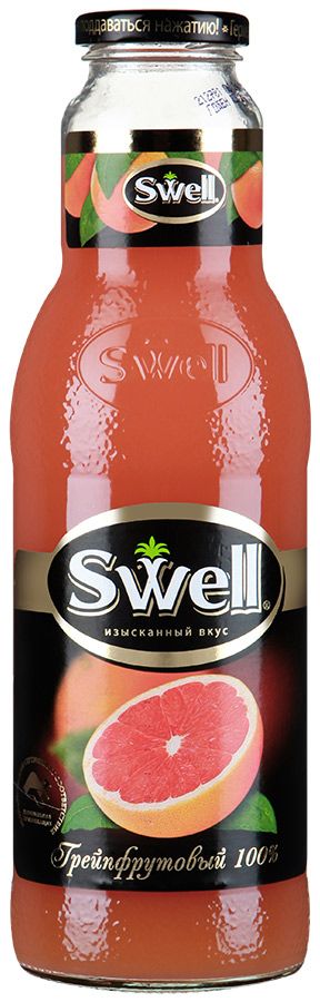Сок "Свелл" Грейпфрут (Swell) 0,75л, стекло (6 шт/уп)