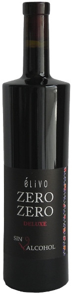  Безалкогольное вино "Elivo - Zero Zero Deluxe Tinto" Сухое, Красное 0,75л, стекло (6 шт/уп) 