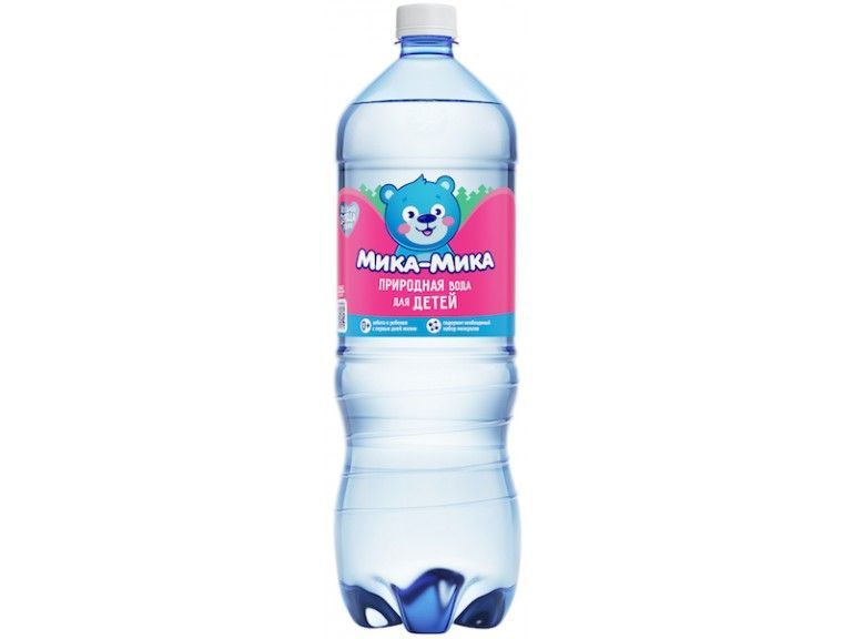 Вода природная байкальская для детей «Мика-Мика» 1,5л без/газ пэт (6 шт/уп) 