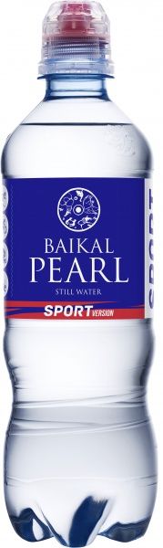 Вода Baikal Pearl "Жемчужина Байкала" 0,5л б/газ пэт спорт-лок(12 шт/уп)