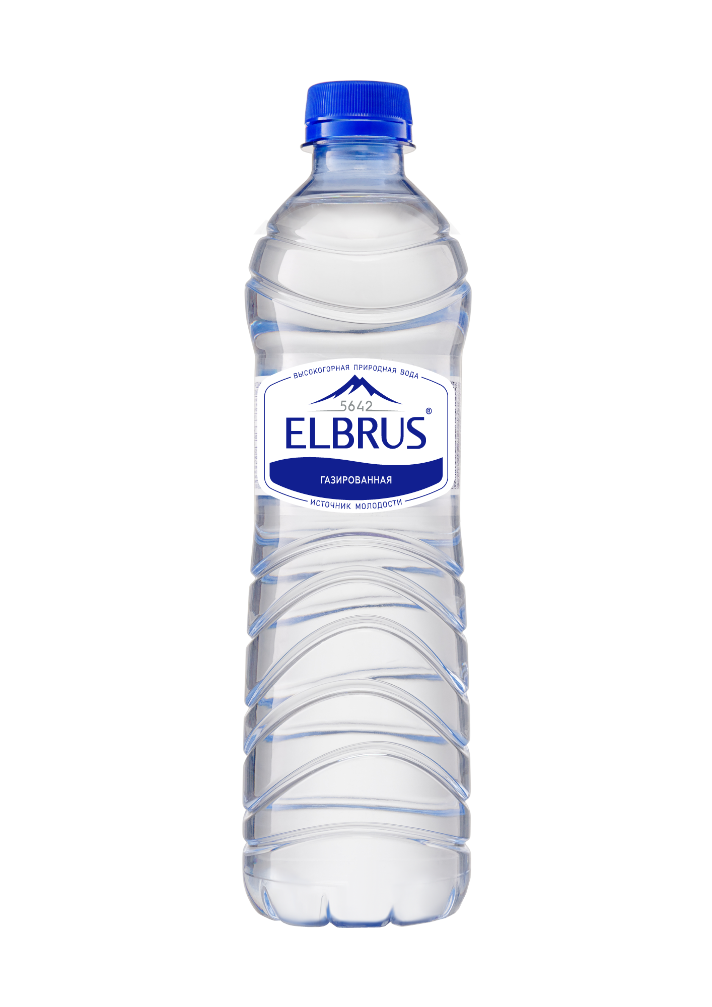 Вода Эльбрус 0.5л, газ, пэт (12 шт/уп)