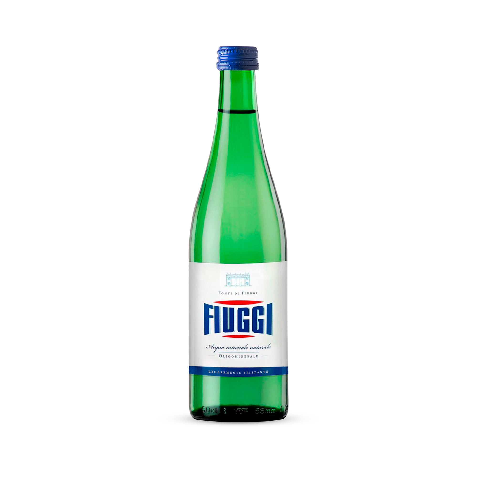 Вода "Фьюджи" (Fiuggi) 0,5л, газ, стекло (24 шт/уп) 